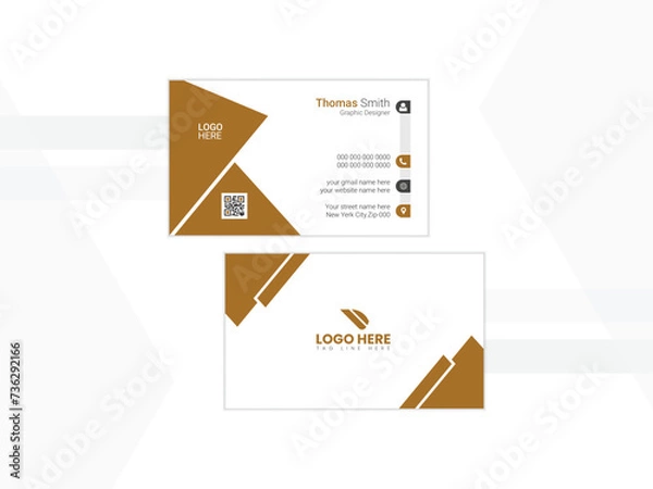Obraz Professional business card Template