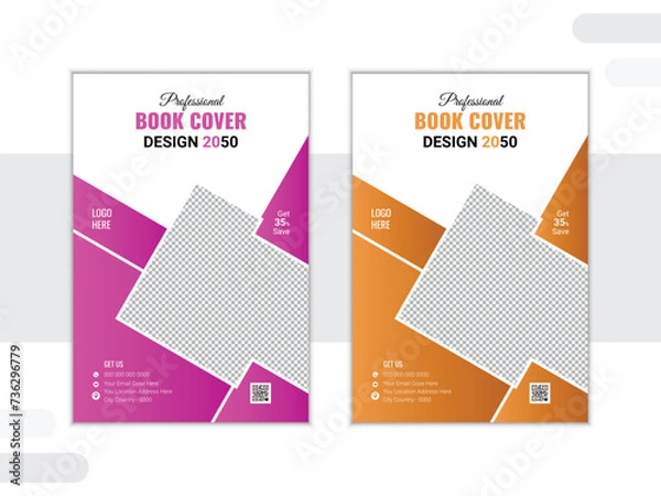Fototapeta High-quality corporate book jackets design,