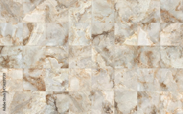Obraz Onyx natural tile, seamless stonework texture map