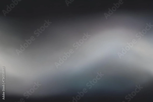 Fototapeta Abstract gradient smooth Blurred Watercolor Black background image