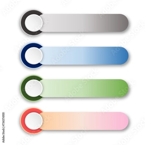 Fototapeta text boxes, text boxes 3d, box frame, text frame, title box