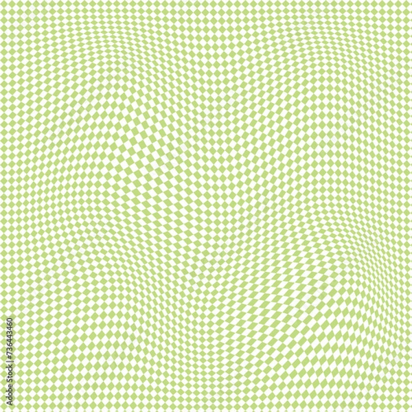 Fototapeta simple abstract pear lite green color seamlees pattern art