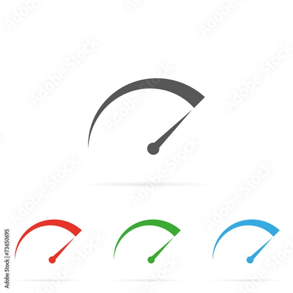 Obraz Tachometer symbol icon