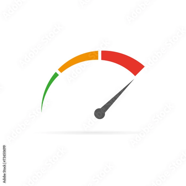 Obraz Tachometer symbol icon