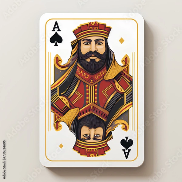 Fototapeta King Card