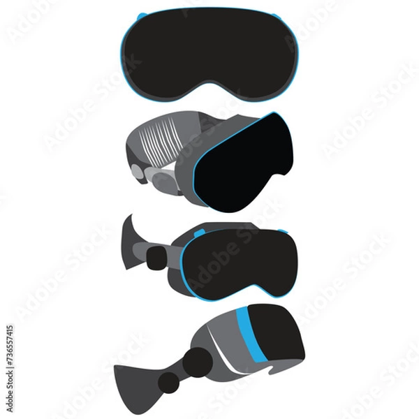 Obraz virtual reality glasses