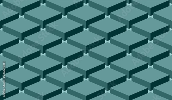 Obraz abstract background made of cubes