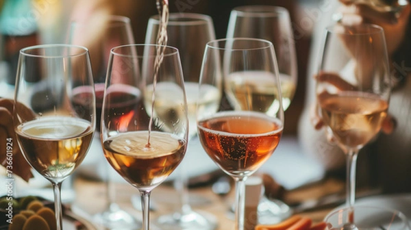 Obraz Wine Tasting Elegance