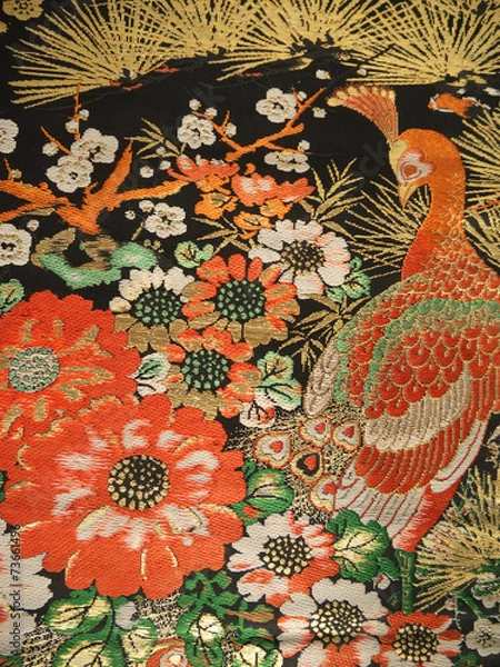 Obraz 着物の文様