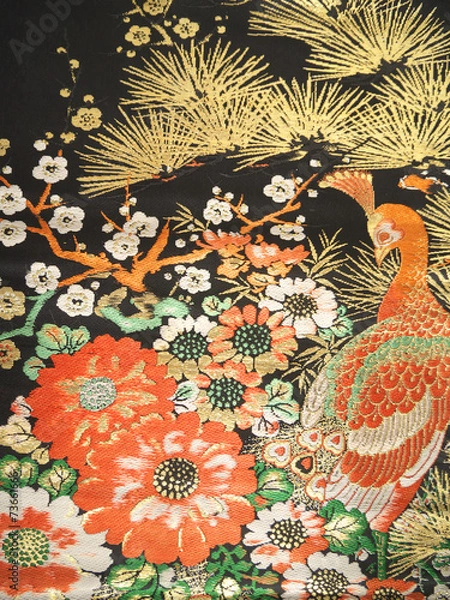 Obraz 着物の文様