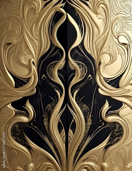 Obraz seamless pattern with ornament