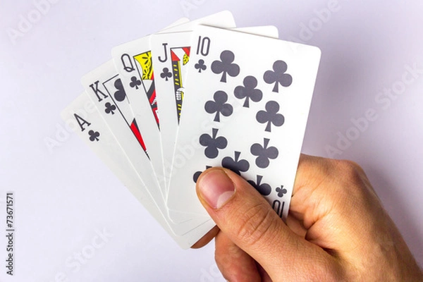 Fototapeta Royal Flush