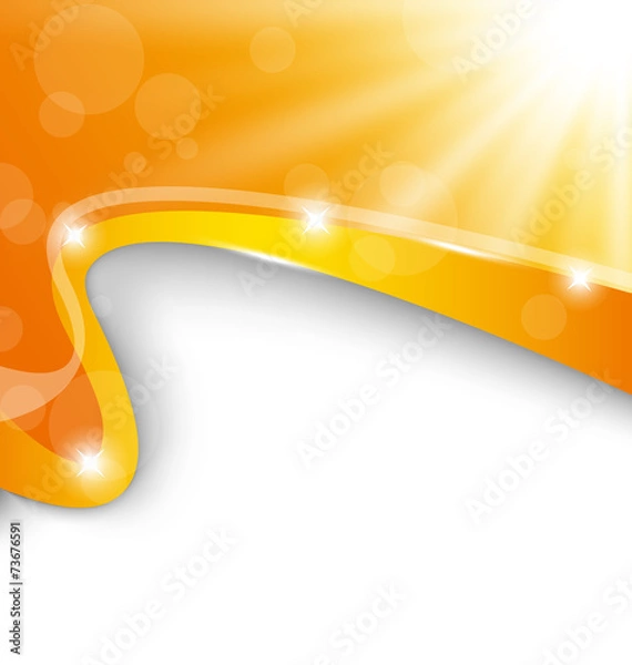 Fototapeta Abstract background with sun light rays