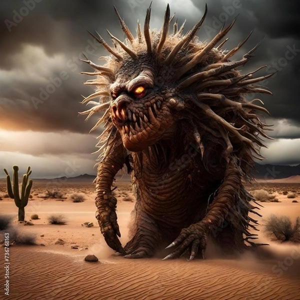 Obraz dragon in the desert