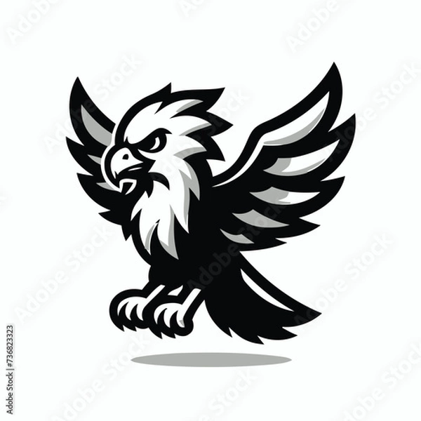 Obraz eagle tattoo design