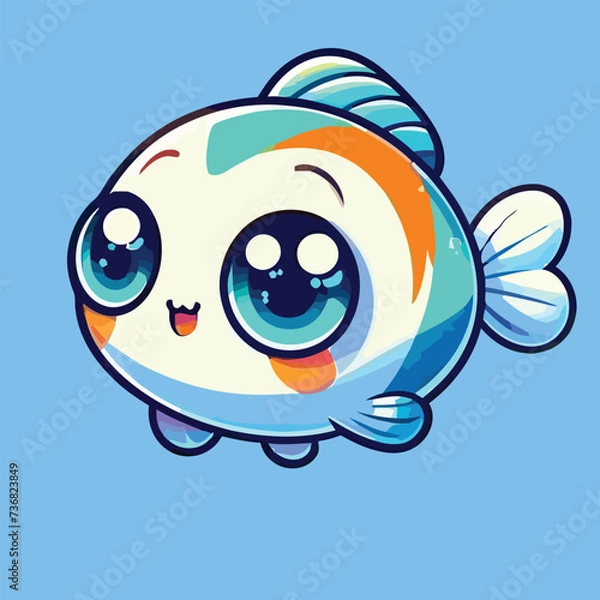 Obraz fish cartoon