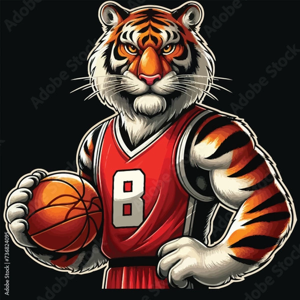 Obraz tiger mascot