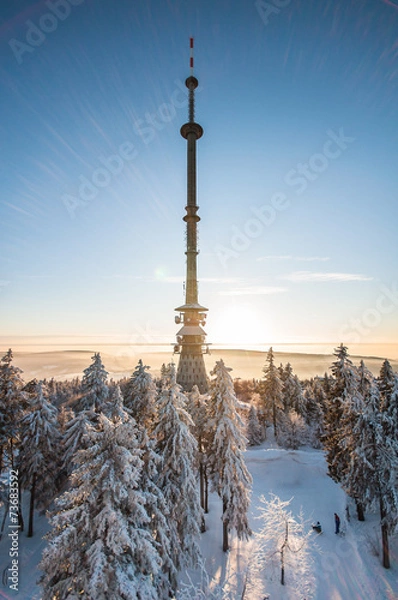 Fototapeta Winterlandschaft