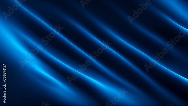 Obraz Blue textured lines abstract background with lines