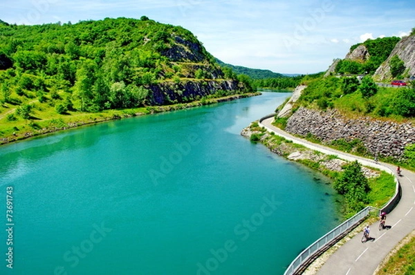 Obraz trasa rowerowa