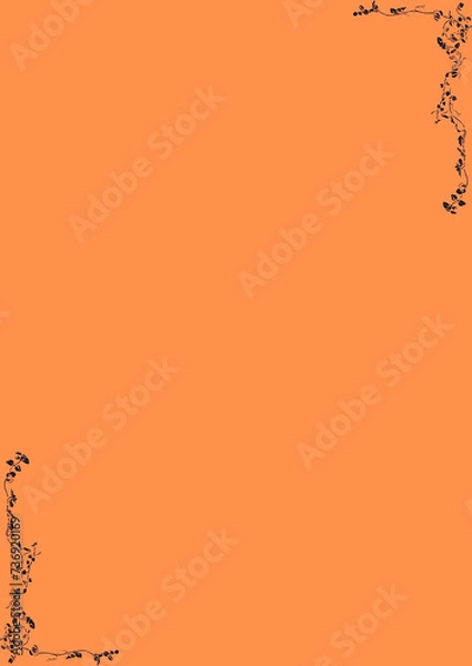 Obraz สีครีม เรียบง่าย ปกรายงาน ขอบกระดาษ A4 - 7