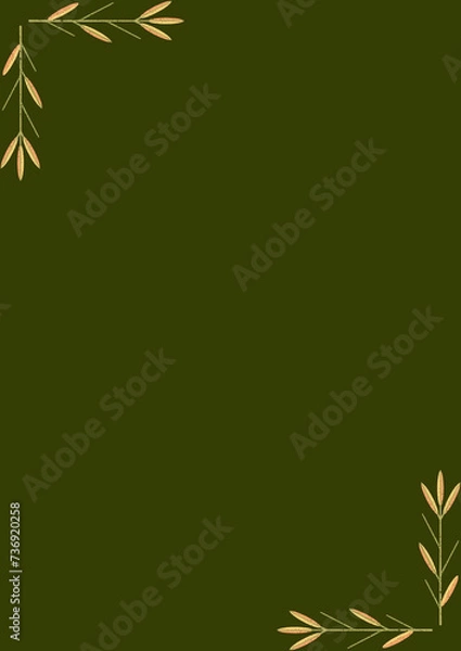 Obraz สีครีม เรียบง่าย ปกรายงาน ขอบกระดาษ A4 - 8