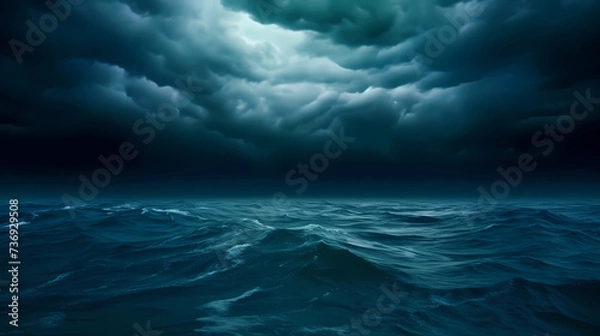 Fototapeta Charming ocean scenery