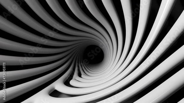 Fototapeta Optical illusion, optical art abstract background