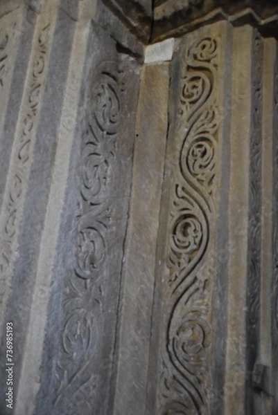 Fototapeta Dulhadev temple architecture at Khajuraho in INia