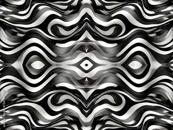 Fototapeta Monotone abstract pattern background