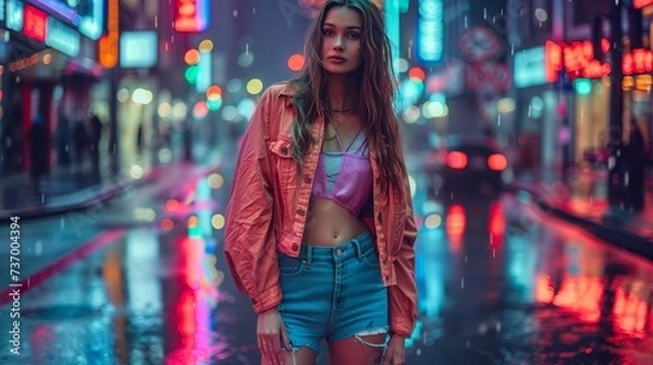 Fototapeta Trendy Urban Street Fashion