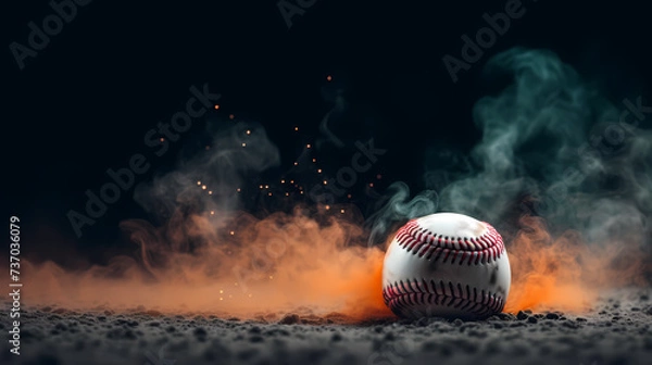 Fototapeta baseball illustration