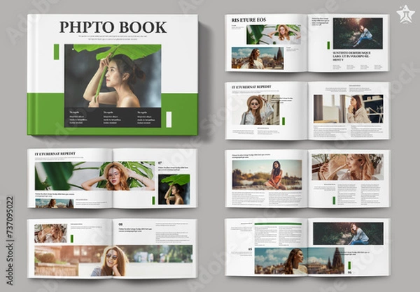 Obraz Phpto Book Layout Landscape