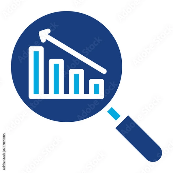 Obraz Market Analysis icon vector image. Can be used for Product Management.