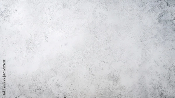 Fototapeta plain white textured floral card for wedding , birthdays and greetings , with blank middle space for text or creativity 