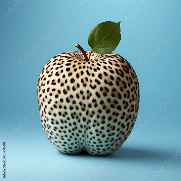 Obraz Apple with  leopard skin