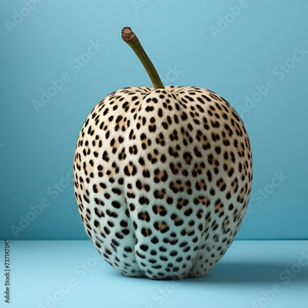Obraz Apple with  leopard skin