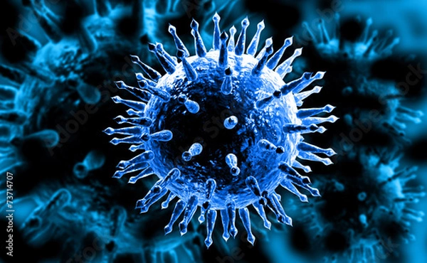 Fototapeta Influenza Virus