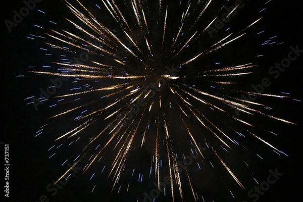 Fototapeta firework, explosion