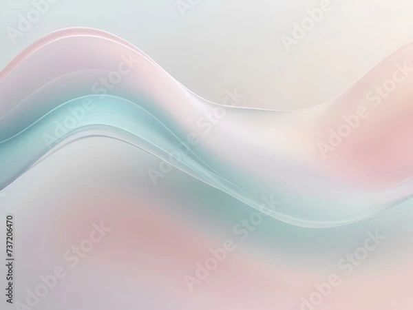 Fototapeta glassmorphism style abstract background with liquid gradient shapes Horizontal Website landing page