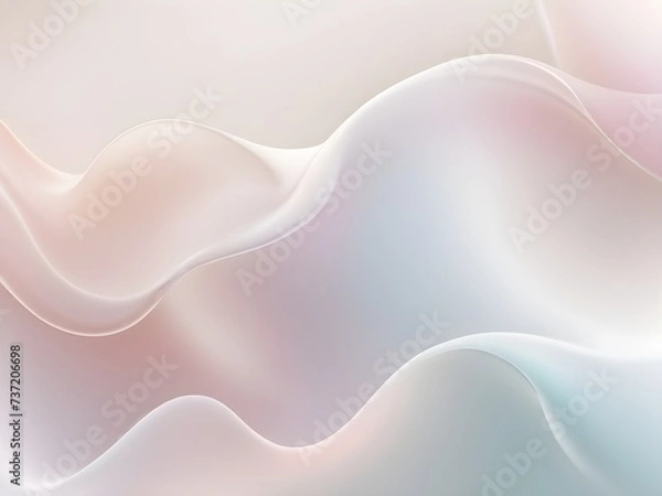 Fototapeta glassmorphism style abstract background with liquid gradient shapes Horizontal Website landing page