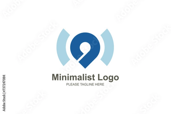 Obraz Minimalist logo