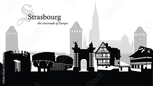 Obraz Strasbourg_Cityscape
