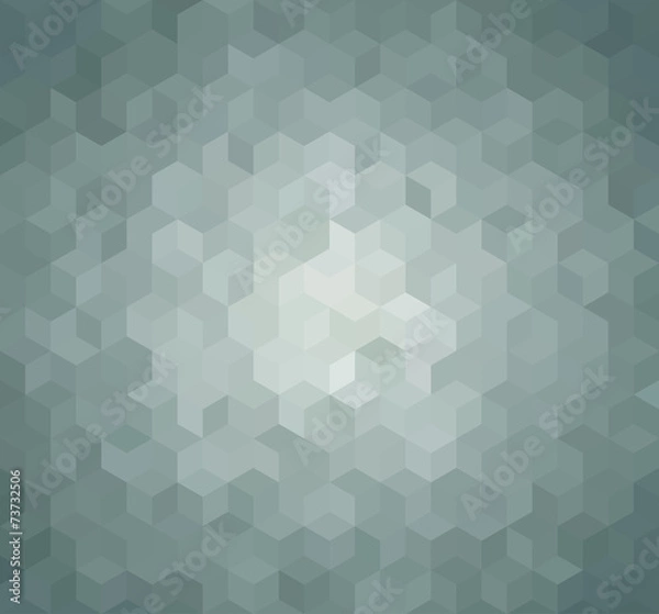 Fototapeta Blue Triangle Abstract Background