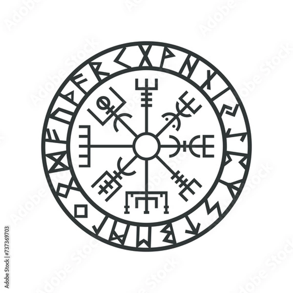 Obraz Vegvisir