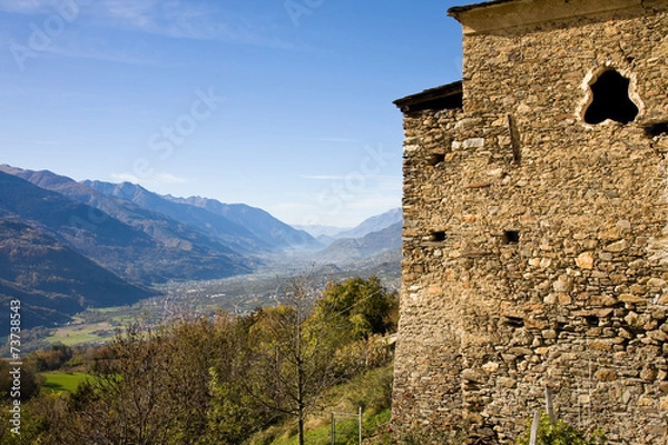 Obraz Valtellina in Italian alps