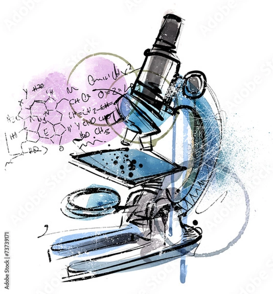 Fototapeta Microscope