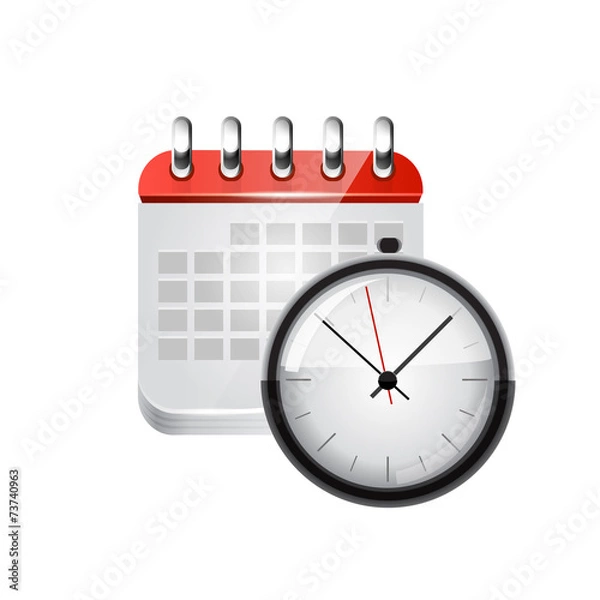 Fototapeta Web calendar.