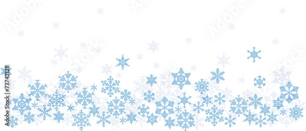 Obraz texture with snowflakes