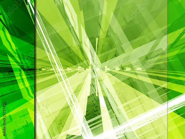 Obraz green effects layout design